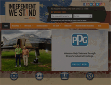 Tablet Screenshot of independentwestand.org